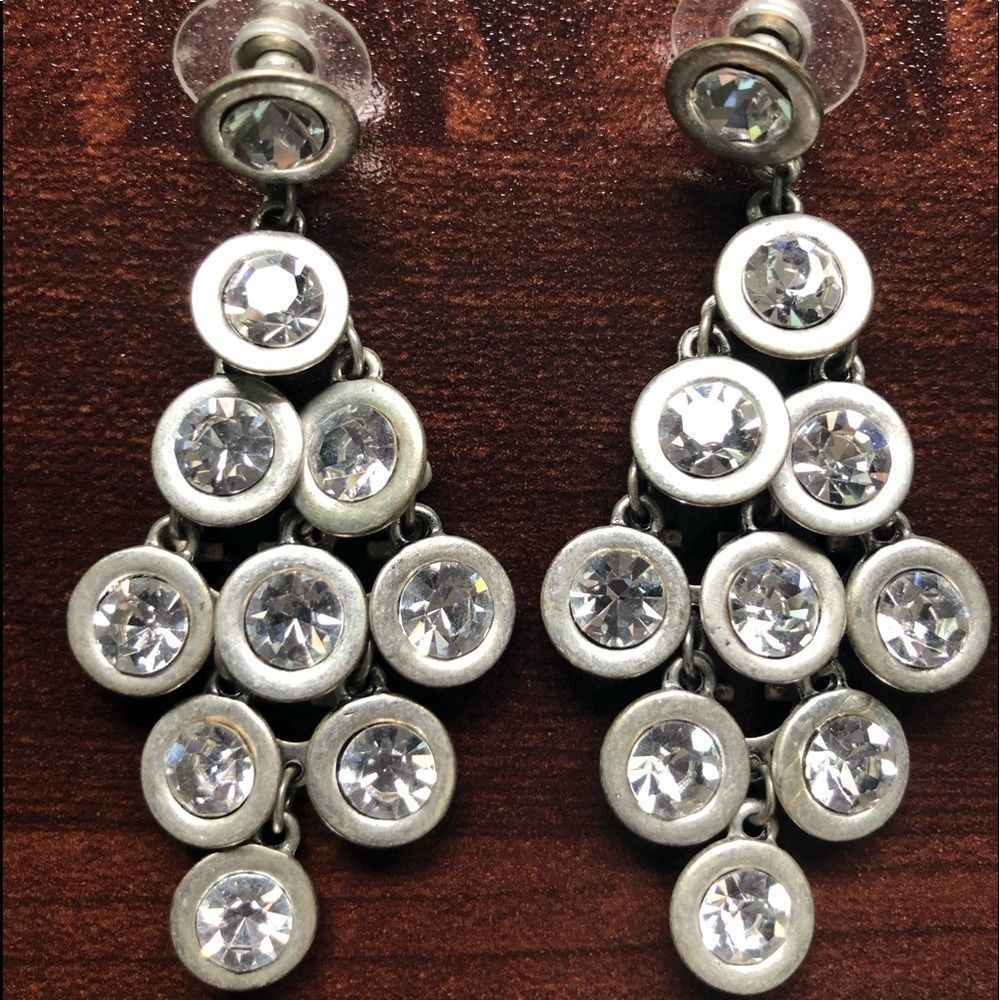 🌟Vintage Rhinestone Silver Necklace - Picture 12 of 12